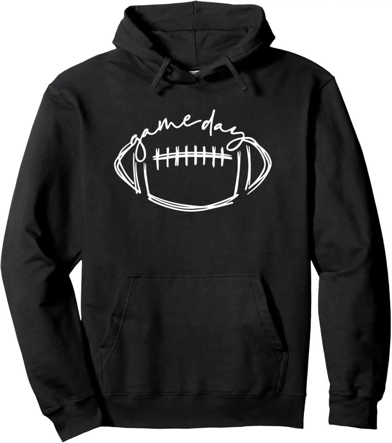 Game Day Football Game Day Vibes Football Lover Women Men Pullover Hoodie Women Men Clothing Custom Printed Graphic Hoodie