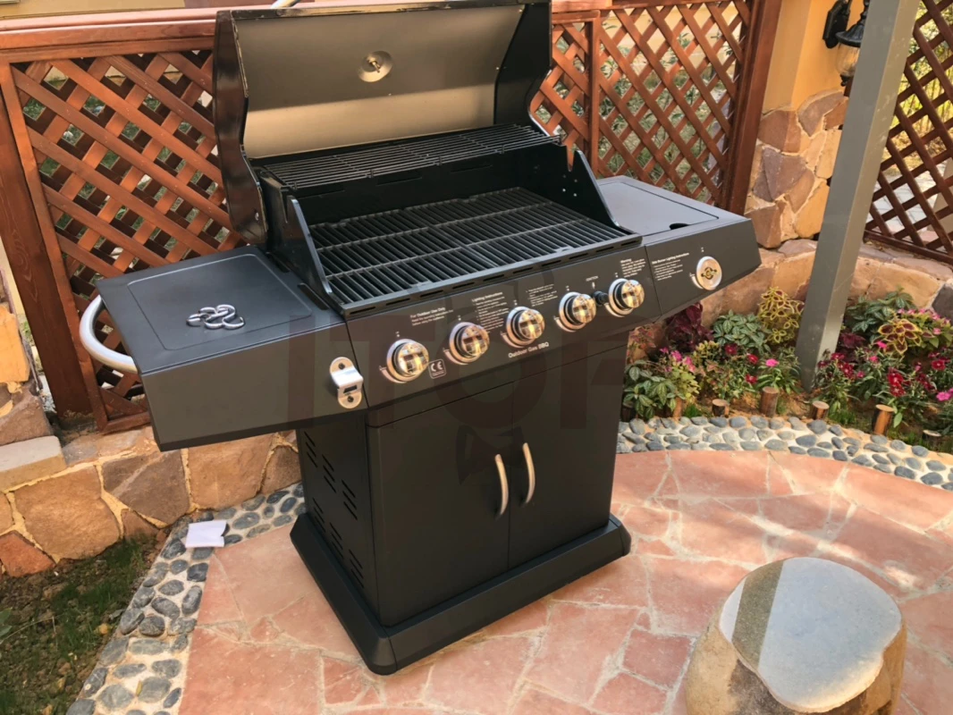 

Gold Seller Europe Bbq Trolley Outdoor Bbq Grill Commercial Barbecue Trolley Smokeless Bbq Grill Machine with CE