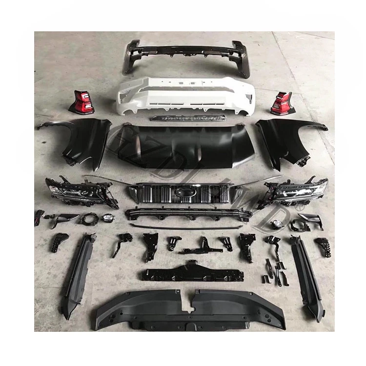 

Hot selling：2018+ Conversion Front Bumper Kits Fj150 LC150 Upgrade Body Kit