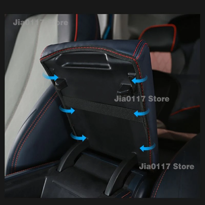 Car Armrest Box Protective Cover For BYD Atto 3 Yuan Plus Central Control Armrest Interior Accessories