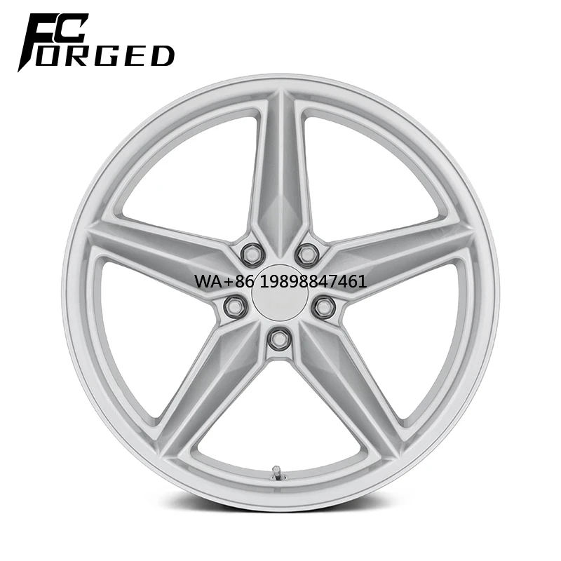 

Silver Grey Multiple Spoke Custom Concave Rims One Piece Monoblock Forged Wheel Lip 18 19 20 Inch 5X112 5X120 Alloy Car Rims