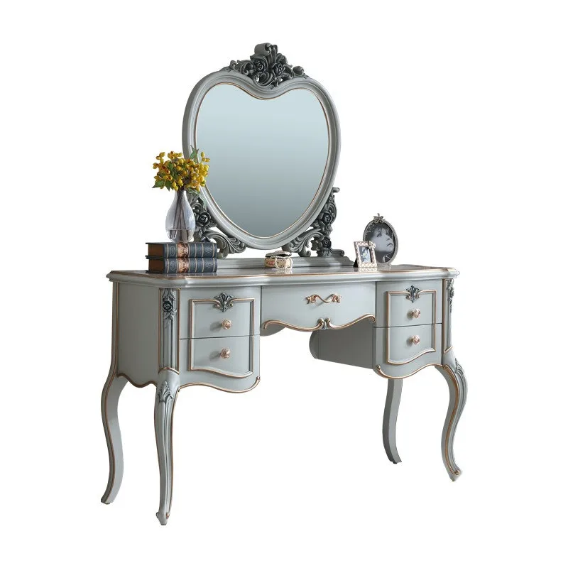 

Spot Hertha Court French Furniture European Solid Wood Hand Carved Dresser Dresser Dresser Bedroom Dresser HR