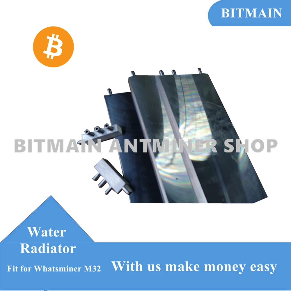 

Whatsminer M32 Water Cooling Kit Aluminum Water Cooling Plate Upgrade Hydro Cooling Kit