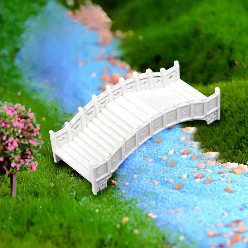 Pont Miniature en plastique Abs, 2 pièces, 1:75 1:100, assemblage requis, jouets pour bricolage, fabrication de modèles/décoration/Kits de construction/diorama
