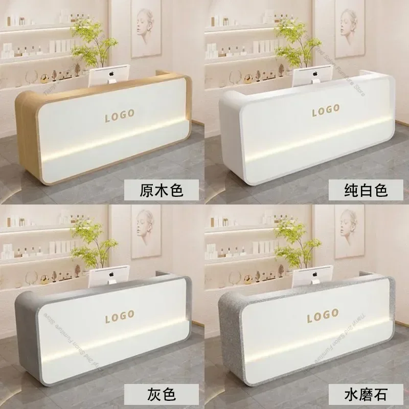 أثاث على الطراز الإيطالي - مكاتب استقبال لصالونات التجميل والمكاتب، يجمع بين الأصالة والبساطة، Meja Resepsionis