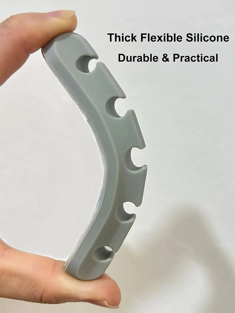 2-piece cute cable organizer bracket clip, suitable for desktop cable organizer management, office, home