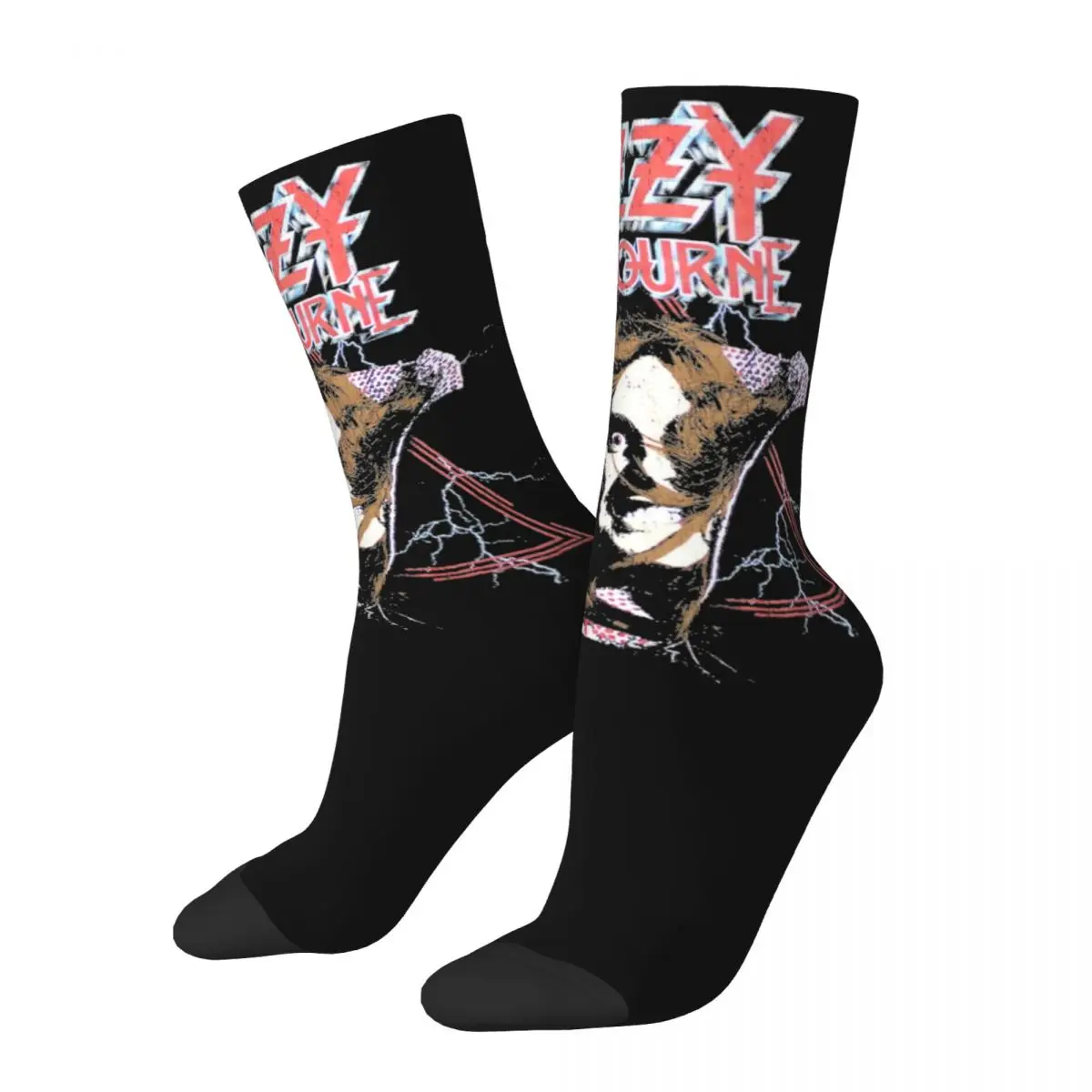 

Fashion Men's Socks Casual Ozzy Osbourne Sock Graphic Women's Stockings Spring Summer Autumn Winter