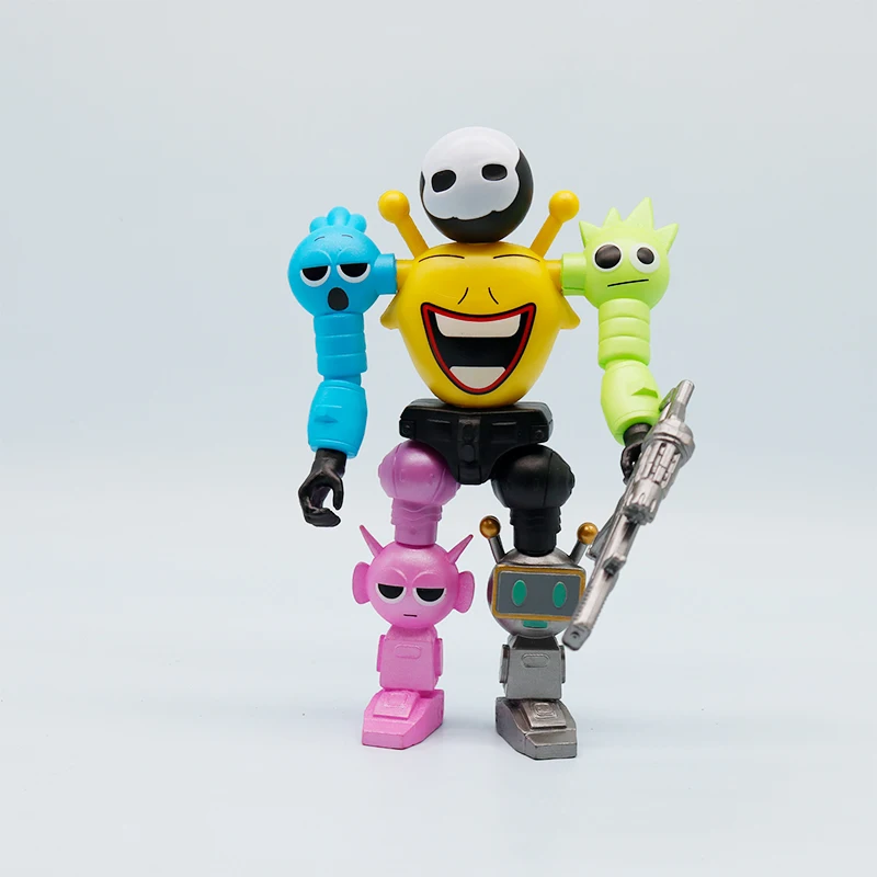 17Cm Pvc Beat Dozen Robot Gecombineerde Versie Game Action Figure Collectible Ornament Model Garage Kit Kid Speelgoed Gift