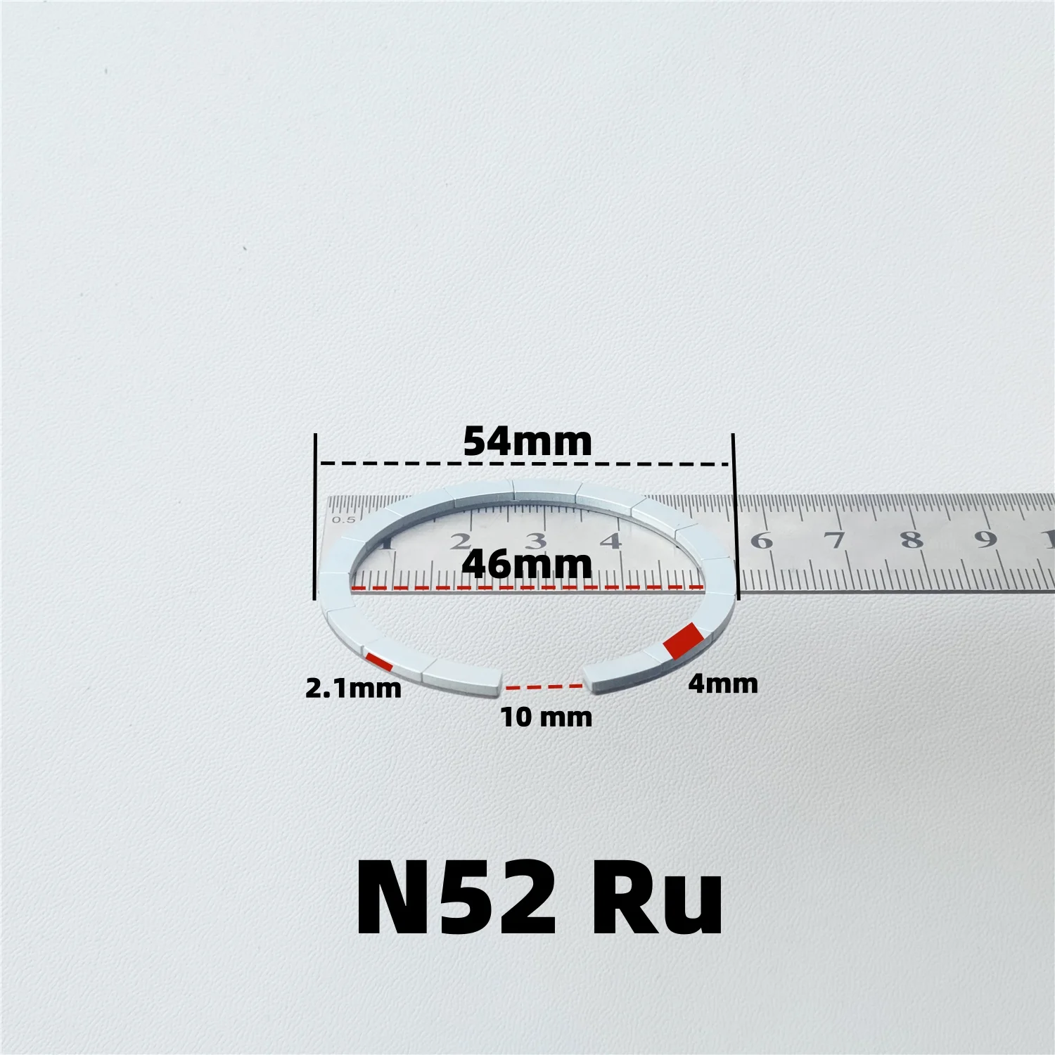 1/2/3 Pcs 2.1mm Transmitter Magnet Ring For Magsafe Wireless Charger Universal Mobile Phone Magnetic Built-in Magnets