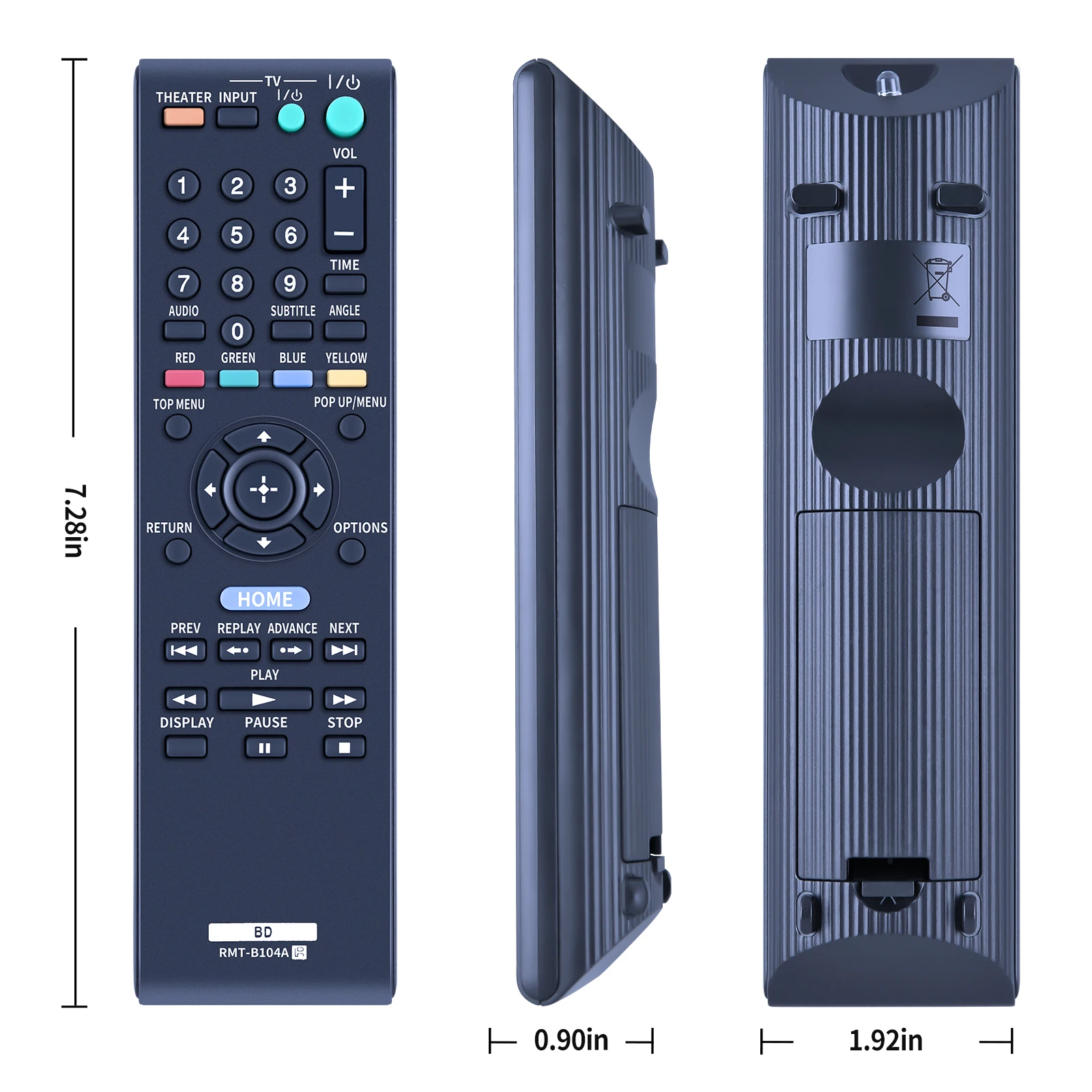 居間用リモコンRMT-B104A RMT-B104P RMT-B107A RMT-B105A RMT-B107P BDP-S360 BDP-S560 BDP-S470 BDP-S370 bdps570 bdpbx37
