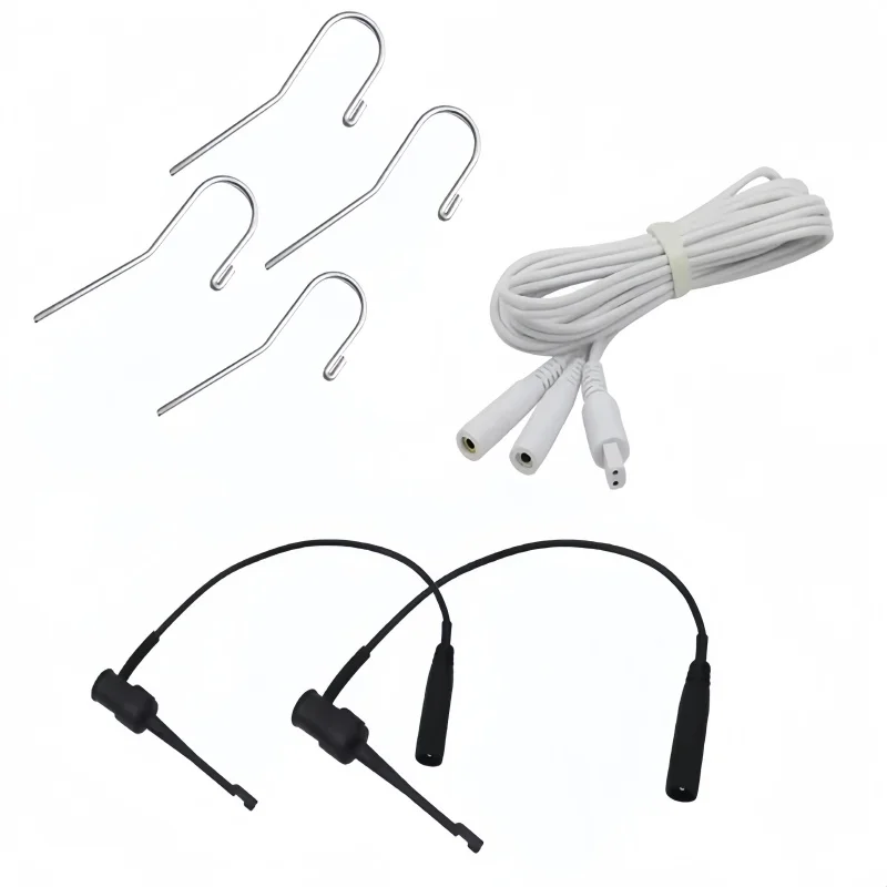 Dental Root Canal Measurement Instrument Accessories: Cables, Oral Measurement Instrument Cables, File Clips, Hooks, and Probes