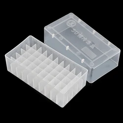 Caja de tubo de congelación portátil para Perfume, expositor de botella Autoclavable, resistente a bajas temperaturas, 50-well, 1,8 ml