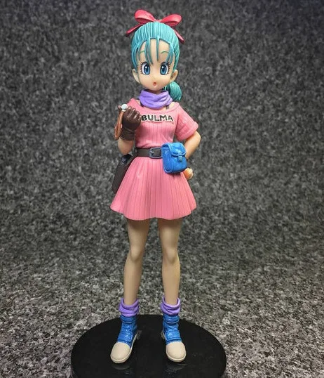 17CM Boxed Dragon Ball Z Figure Anime Bulma PVC Figure Toys Brinquedos Doll Goku Vegeta Action Sexy Anime toys DBZ Gift