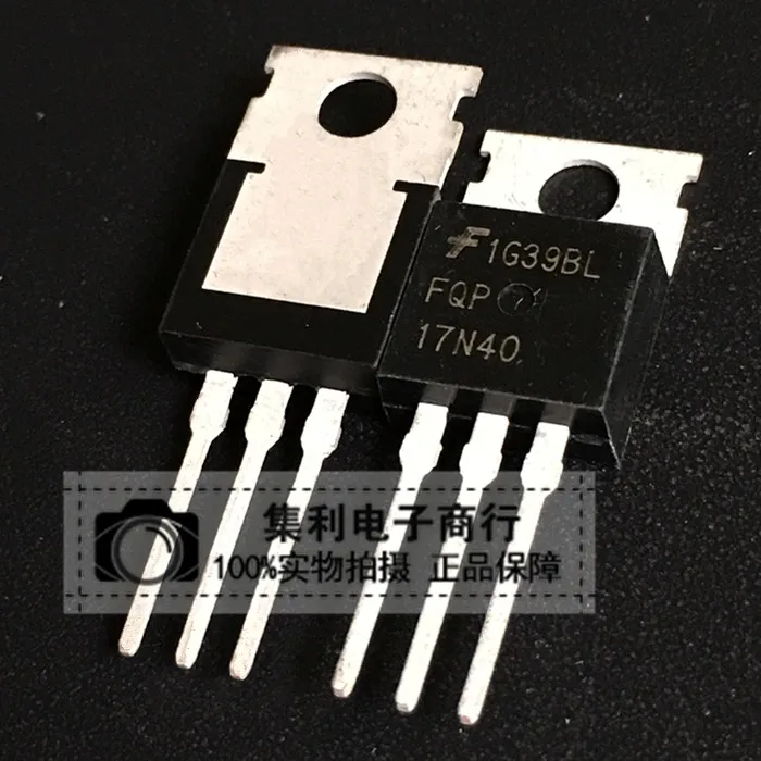 10PCS/Lot FQP17N40 TO-220 New And Imported Orginial Fast Shipping In Stock