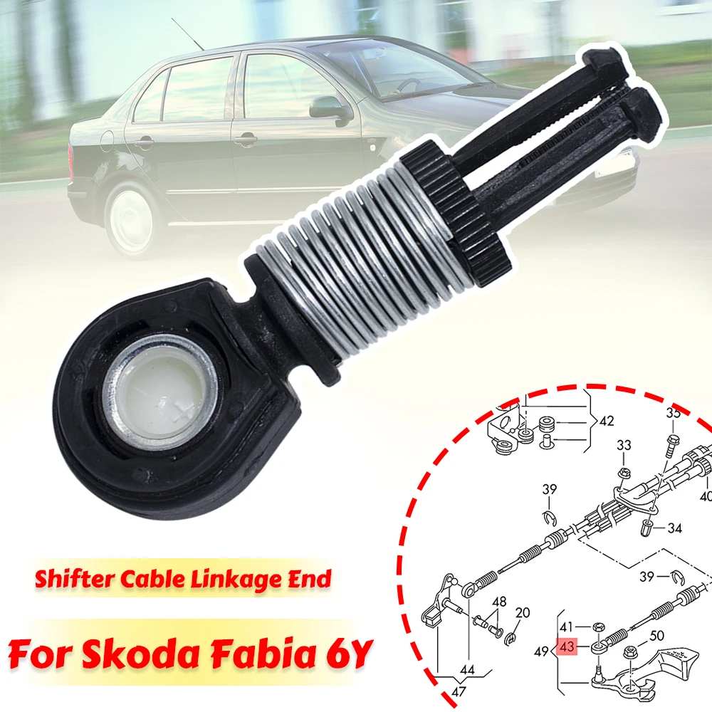 

5/6 Speed Manual Shifter Cable End Gear Selector Bowden Cable Catch Change Lever Adjuster Connector Linkage Fix For Skoda Fabia