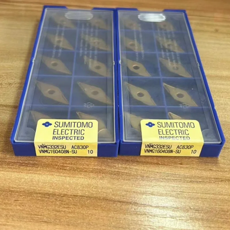 

Сумитомо VNMG 160404 N-SU AC830P /ВНМГ 160408 N-SU AC830P Токарный диск с ЧПУ Режущий инструмент Твердосплавные вставки 10 шт.