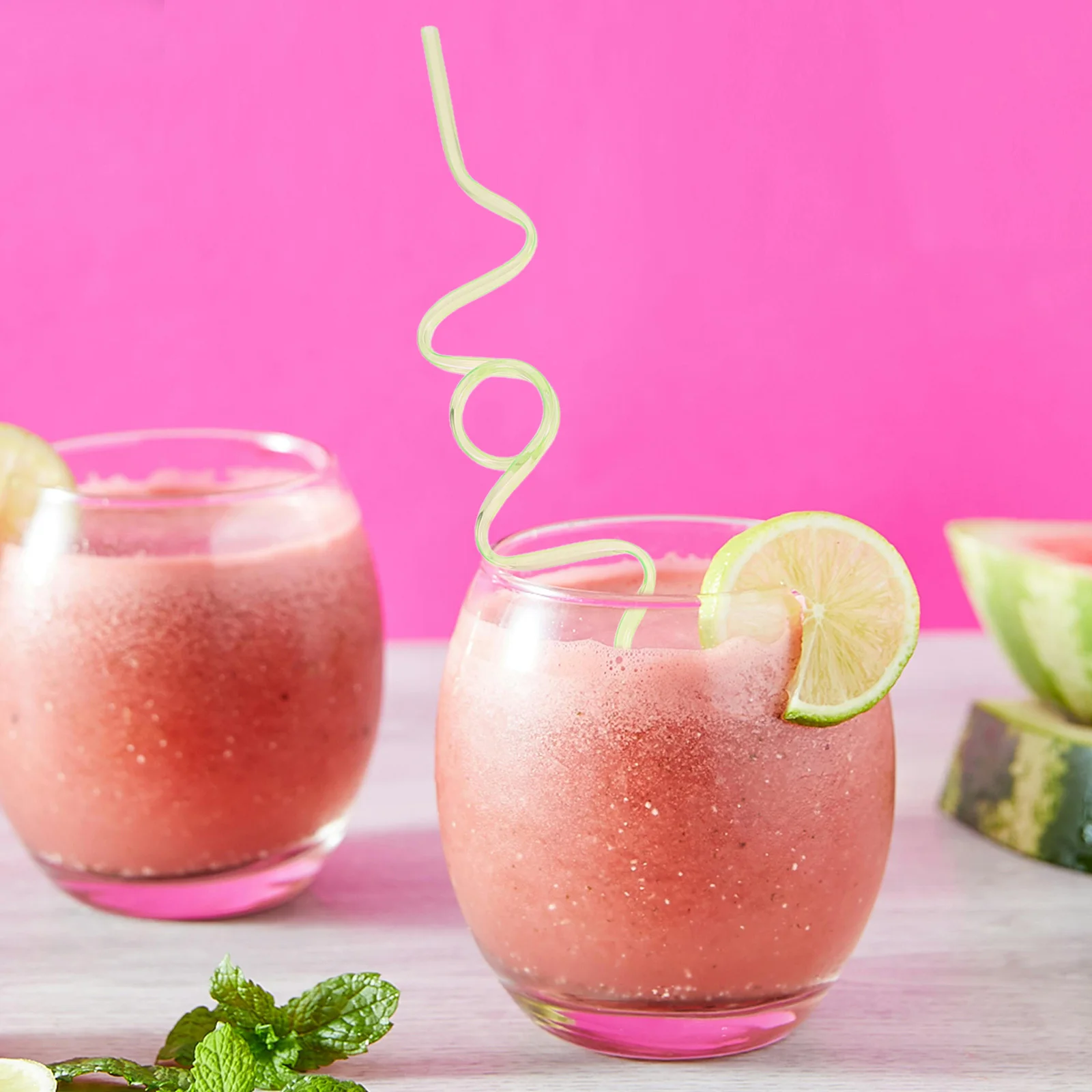 

40pcs Reusable Fun Drinking Straws For Kids Classroom Wedding Birthday Party Supplies Christmas Silly Straws Kitchen