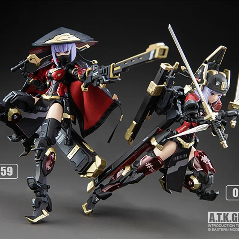 Eastern Model E-Model  A.T.K Girl 1/12 Royal Guards JW021 Eye of Death JW059 Assemble Model Action Figure Toys