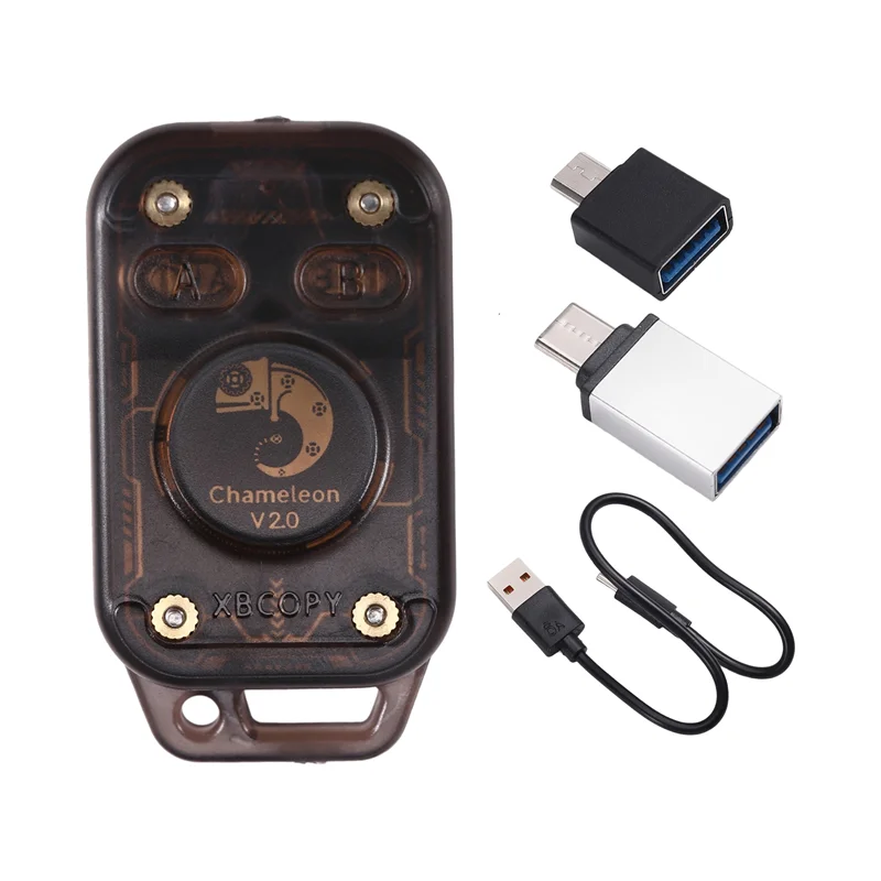 ABAC-Chameleon V2.0 reinicio RFID lector de Chip inteligente emulador 125Khz 13,56 Mhz NFC emulador de tarjeta inteligente duplicador de decodificación