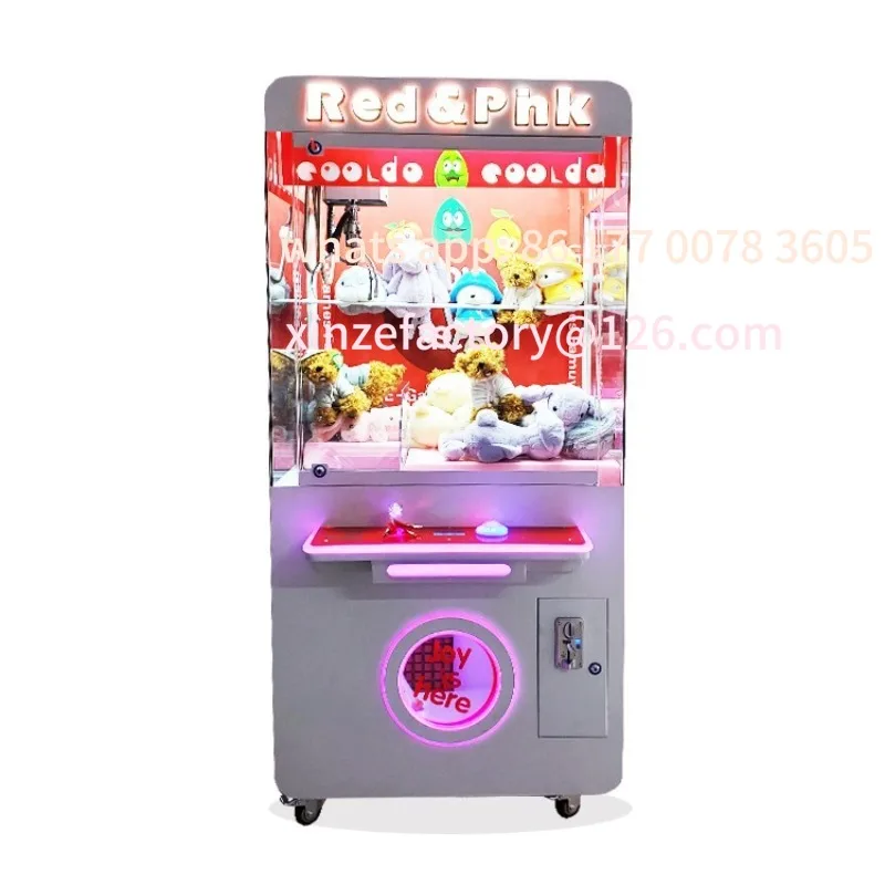 Customizable doll machine clip doll machine game large commercial scan code coin snack