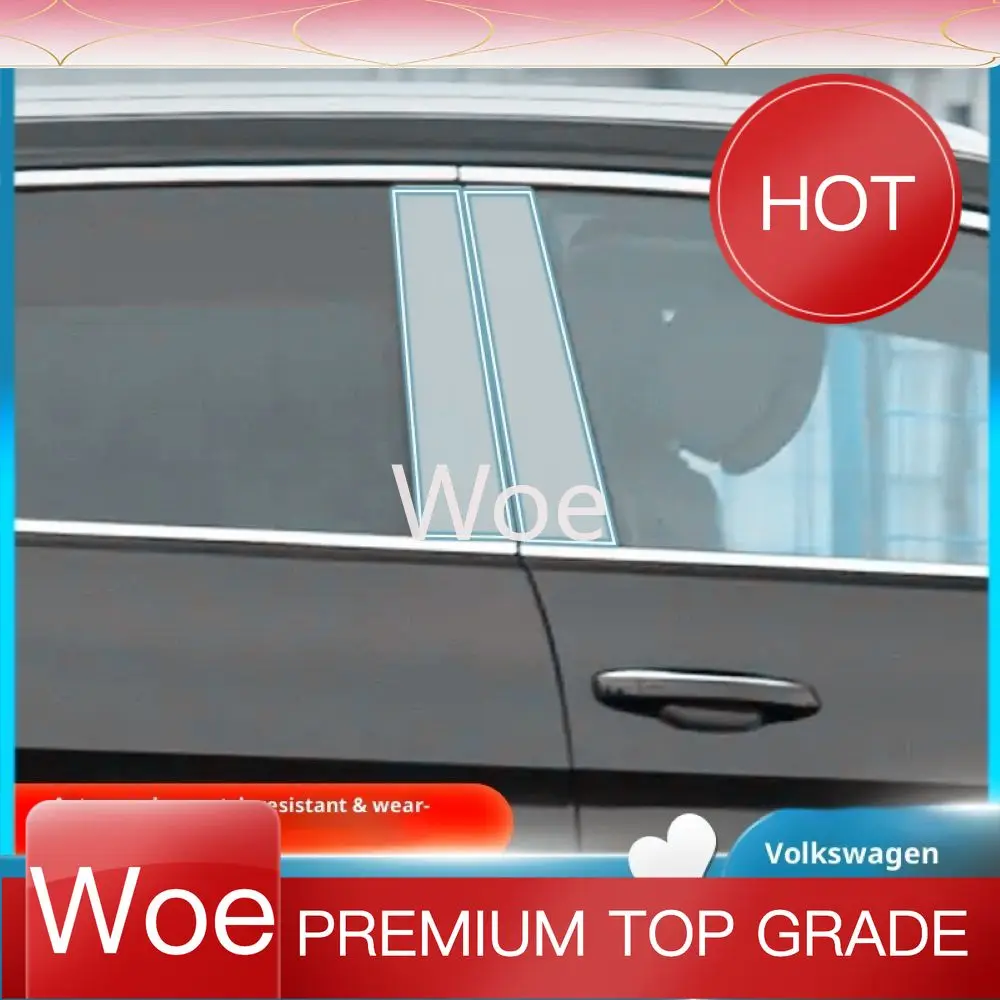 Woe For 2025 VW Teramont Pro Exterior Protective Film, Pre-Cut Door Handle & Pillar Cover, Complete SUV Modification Parts