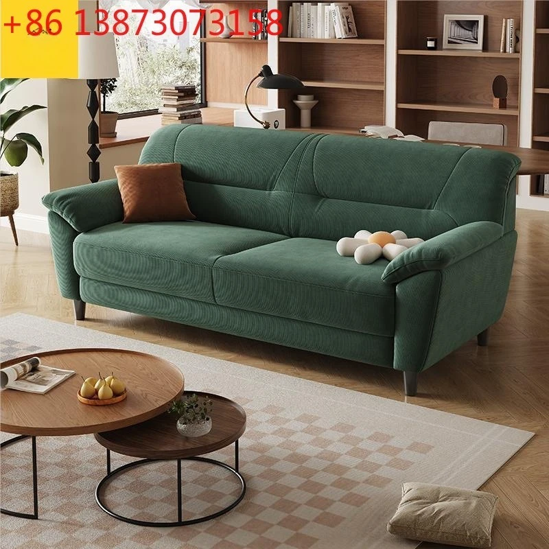 

Современный простой вельветовый диван для гостиной, маленькой квартиры, встроенная двухместная квартира, спальня, Интернет-комбинация диванов знаменитостей