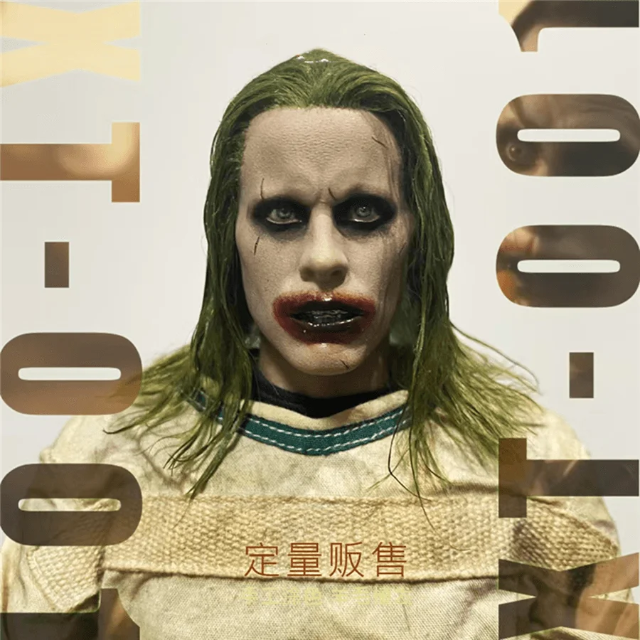 

1/6 Scale Head Carving Joaquin Phoenix Male Model PVC Green Plan Straight Hair Suitable 12-Inch Action Figure Body Doll