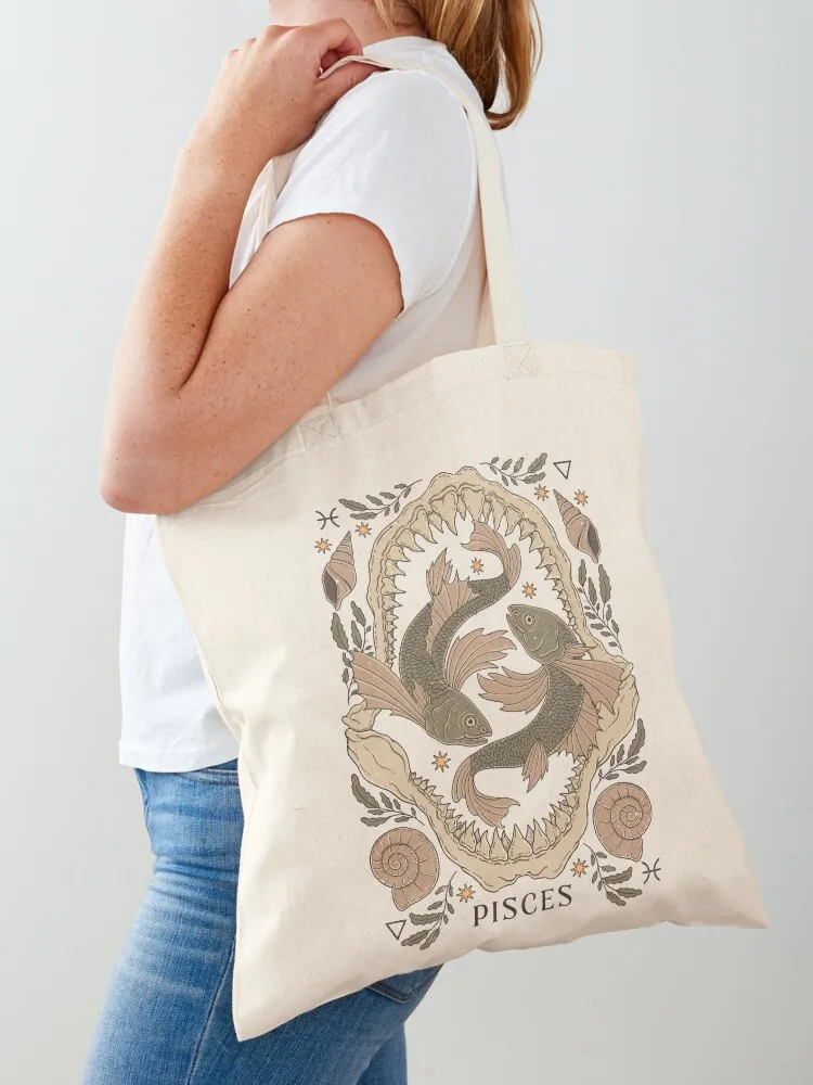 

Pisces Tote Bag Beach bag bags for women Big bag tote men