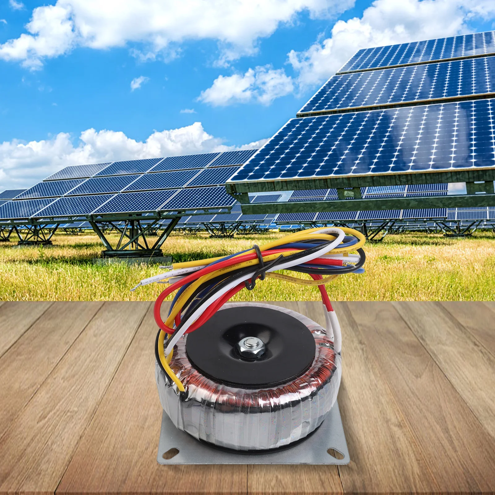 

Тороидальный источник питания с двойным выходом напряжения Решения для источников питания Схема управления Интенсивность безопасного напряжения Прочная изоляция