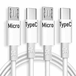 USB Type C to Micro USB Data Cable Fast Transmission Charging Wire for Samsung Huawei Mi USB Type-C Connector Cord universal