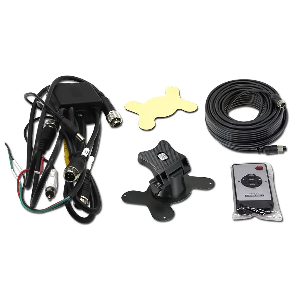 7 Zoll TFT LCD Auto Monitor 24 V Auto Rückansicht Lkw Reverse Fahrzeug Backup Kamera System Kit für Rückansicht Anhänger Bus