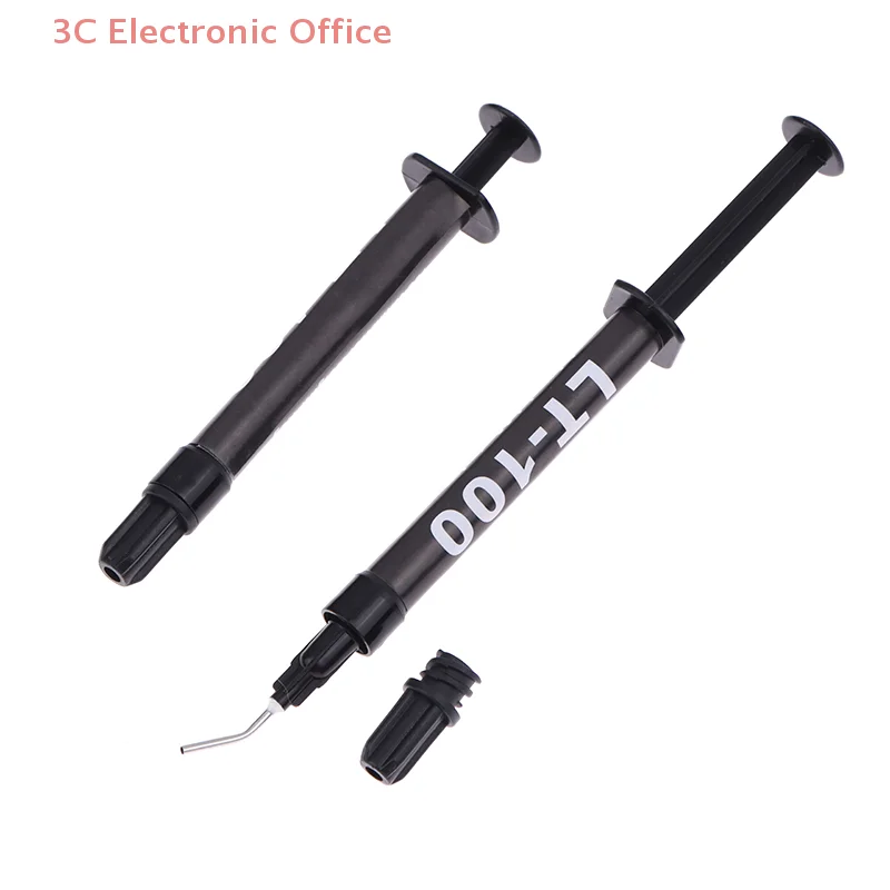 1 قطعة 1.5 جرام/3 جرام LT 100 138 واط معجون حراري معدني سائل لوحدة المعالجة المركزية GPU بطاقة الرسومات الكمبيوتر المحمول التبريد موصل شحم السيليكون عالية الأداء