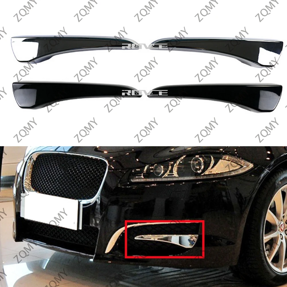 

1pcs Car Front Bumper Insert Lower Molding Trim For Jaguar XF 2012 2013 2014 2015 C2Z20503 C2Z20499 Car Accessories