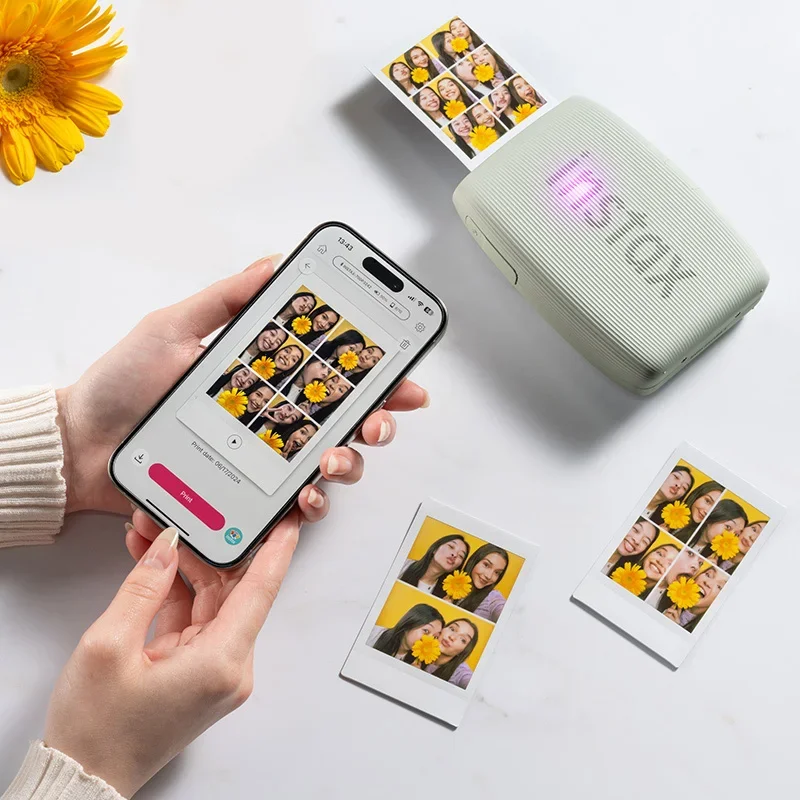 FUJIFILM INSTAX MINI LINK3 Smartphone Photo Printer Bluetooth 4.2 Connectivity CLAY WHITE ROSE PINK  SAGE GREEN