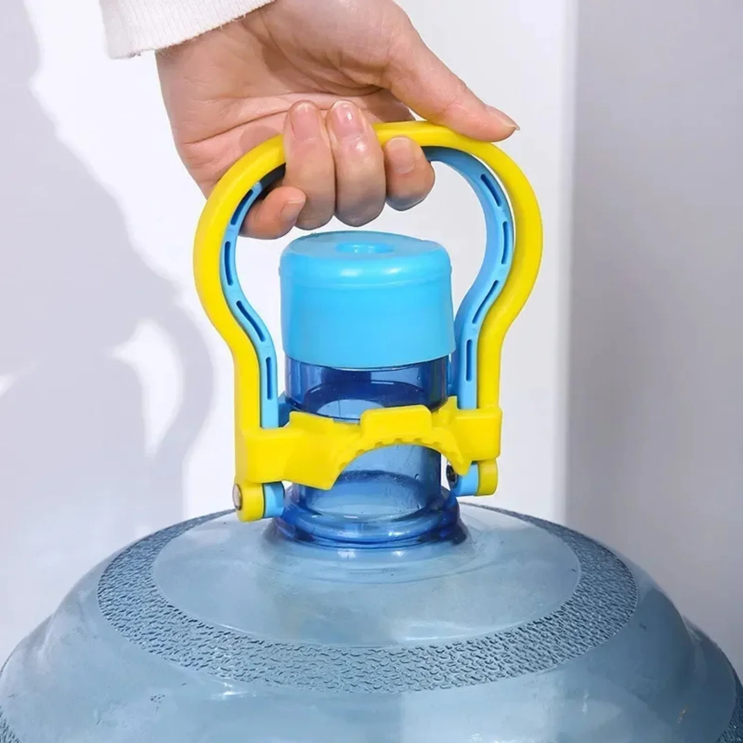 

1Pcs PP Material Water Extractor Barrel Purified Mineral Bucket Lifting Device Big Bucket Carrying Ring Handle Color Random