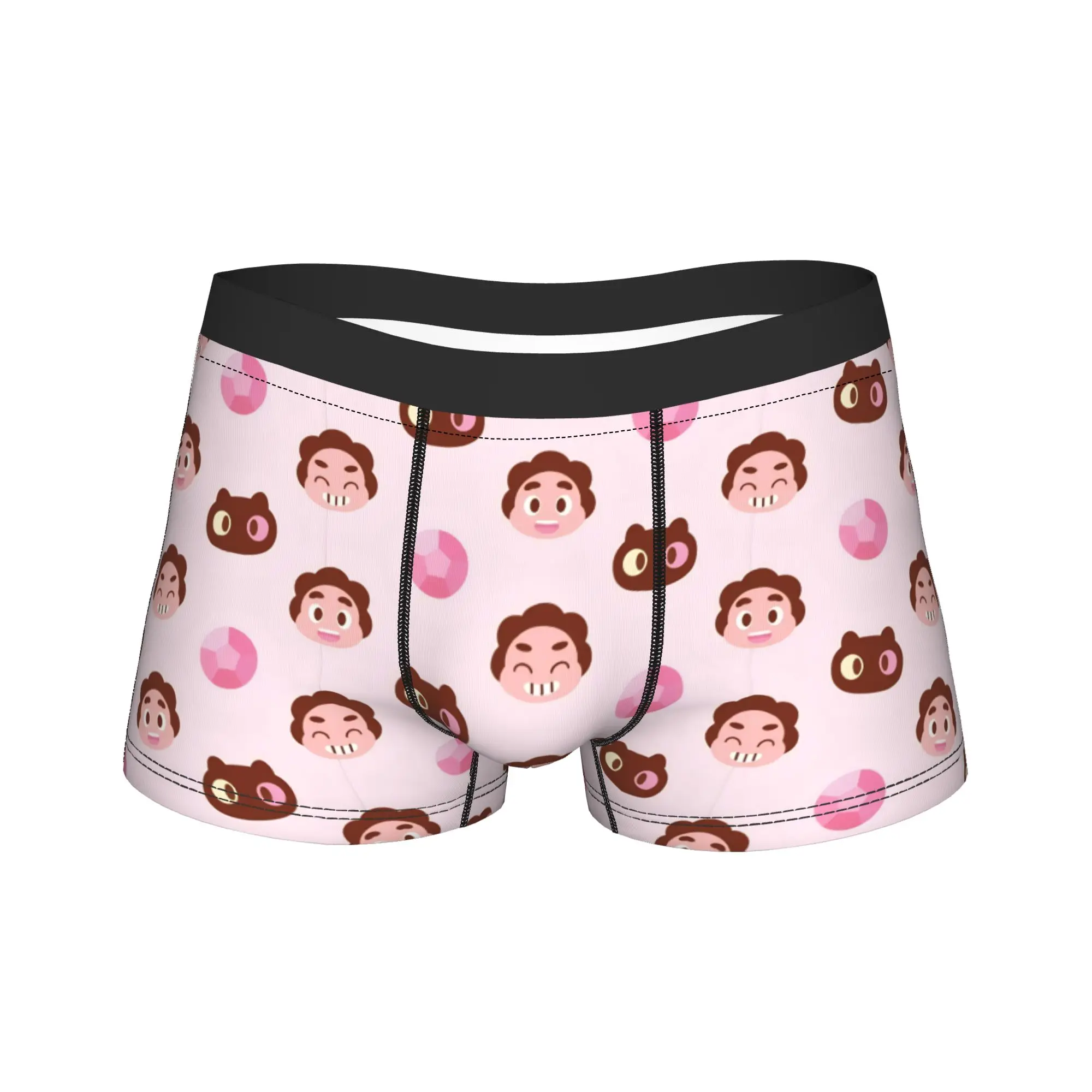 Men Garnet Peridot Lapis Lazuli Amethyst Underwear Steven Universe Funny Boxer Briefs Shorts Panties Male Underpants Plus Size