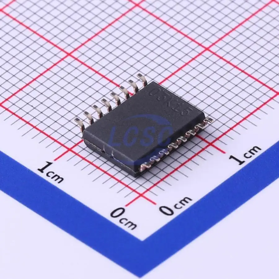10 قطعة/الوحدة الأصلي ISO7741 EMC عززت للأغراض العامة المعزل الرقمي 5000Vrms 4 قناة 100Mbps CMTI 16-SOIC ISO7741DWR