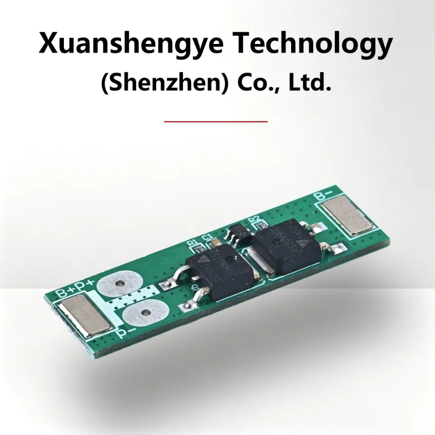 1S 3.7V Protection Board, 4.2V Single‑String BMS Module, Over‑Charge Over‑Discharge Protection for 18650 Cell