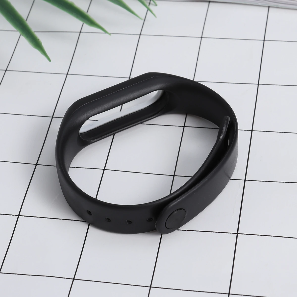 

Double Color Accessories Pulseira Strap Replacement Silicone Wriststrap for 2 Bracelet (Black and White)