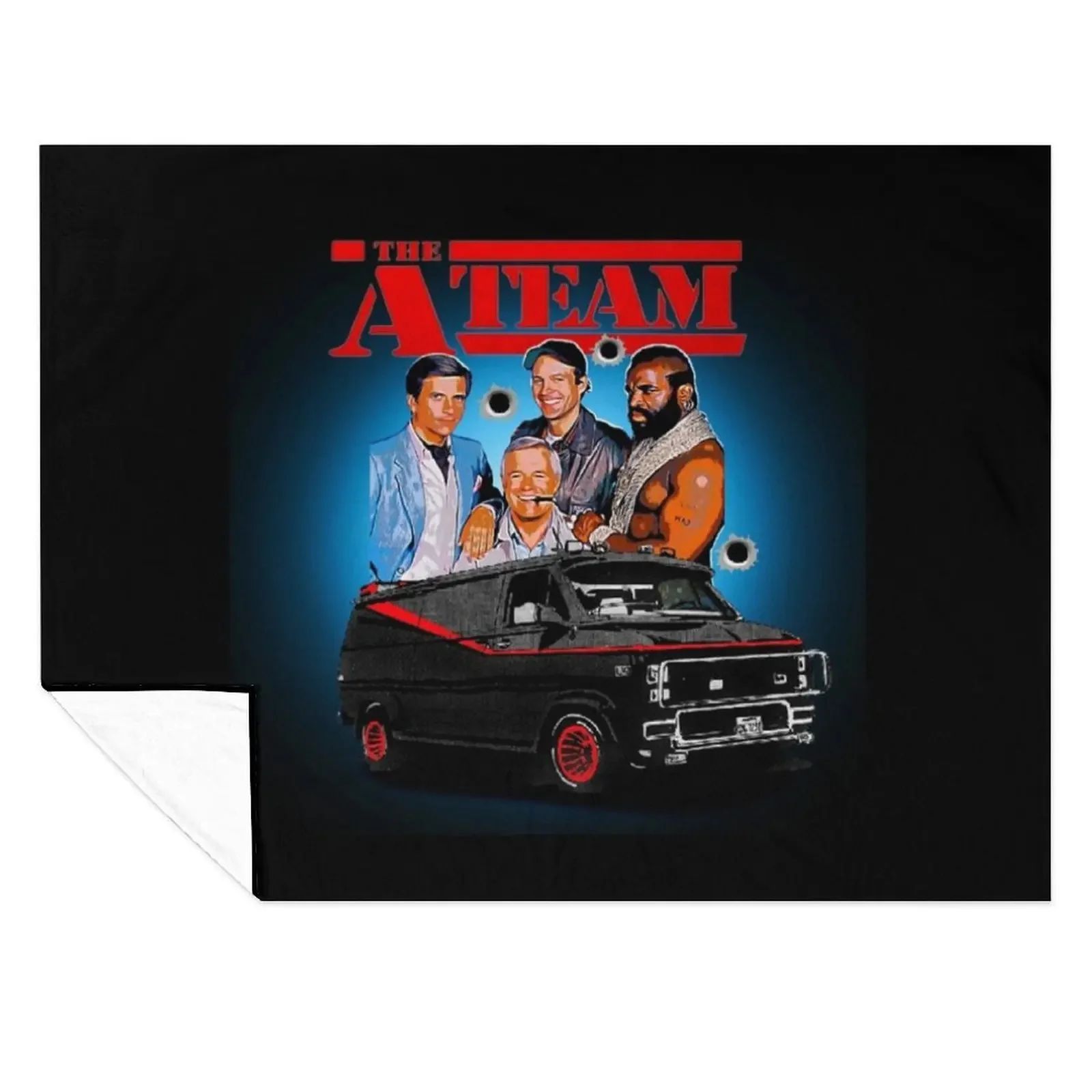 

All-risk agency, the a team Throw Blanket Single Flannel Fabric Custom Thins Blankets