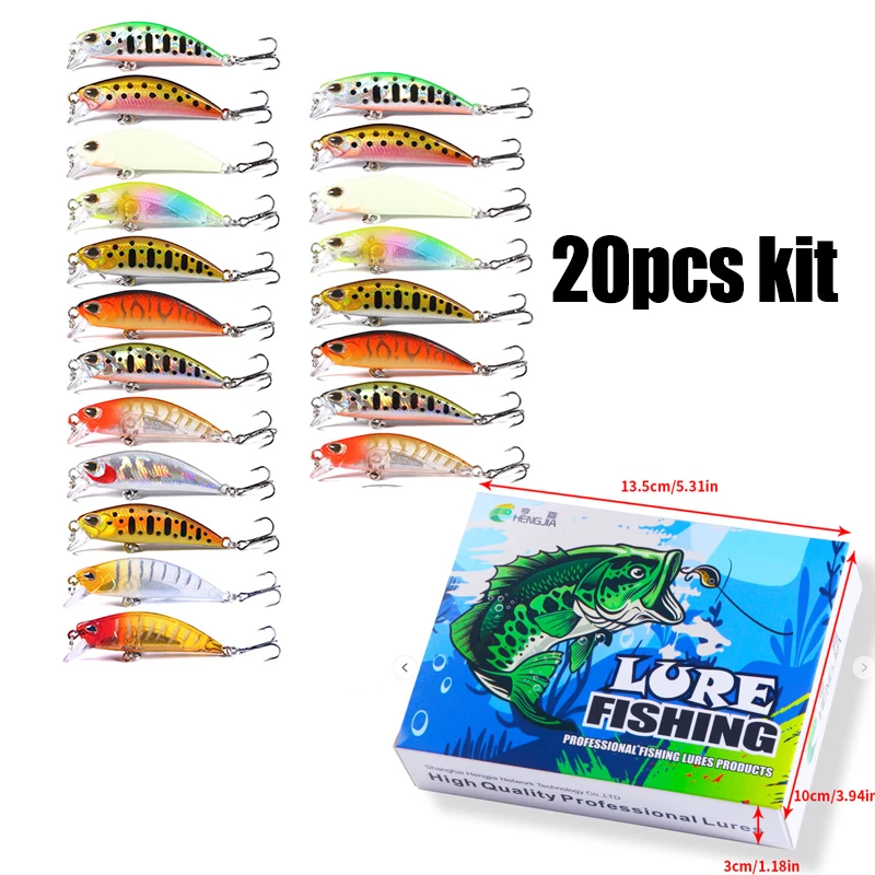 1 Stück 5,8 cm 4,9 g Pesca Jerkbait Köder Sinkender Minnow Angelköder Harter Köder Schwarzer Minnow Wobbler Angelzubehör