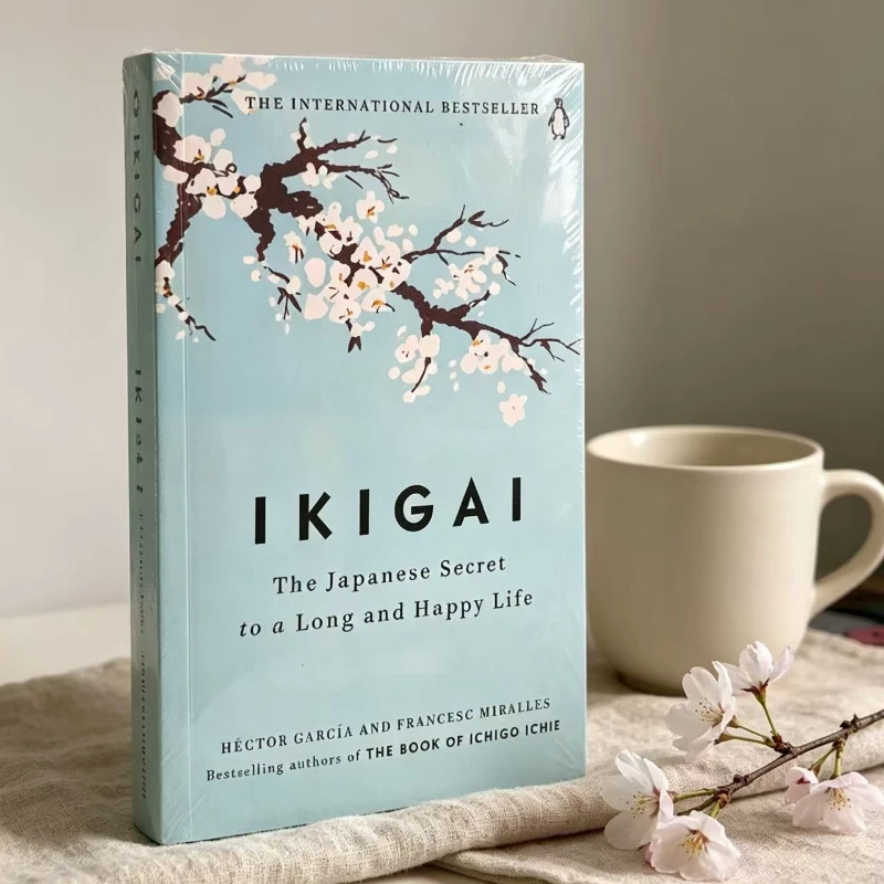 Ikigai Book Hector Garcia, The Japanese Secret To A Long and Happy Life, Self Help Inspirational Novel