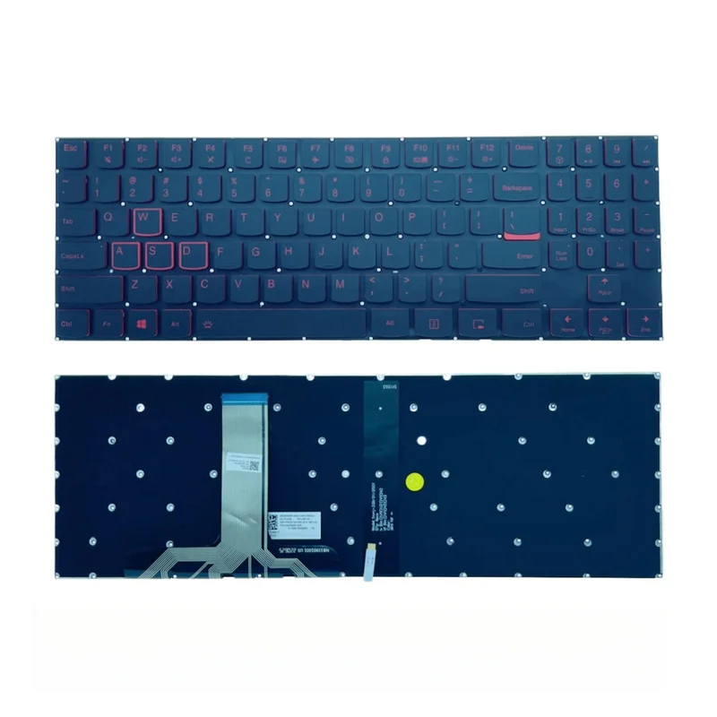 Replacement Backlit Laptop Keyboard US RU SP For Lenovo Legion Y520 Y520‑15IKB Y720 R720‑15IKB