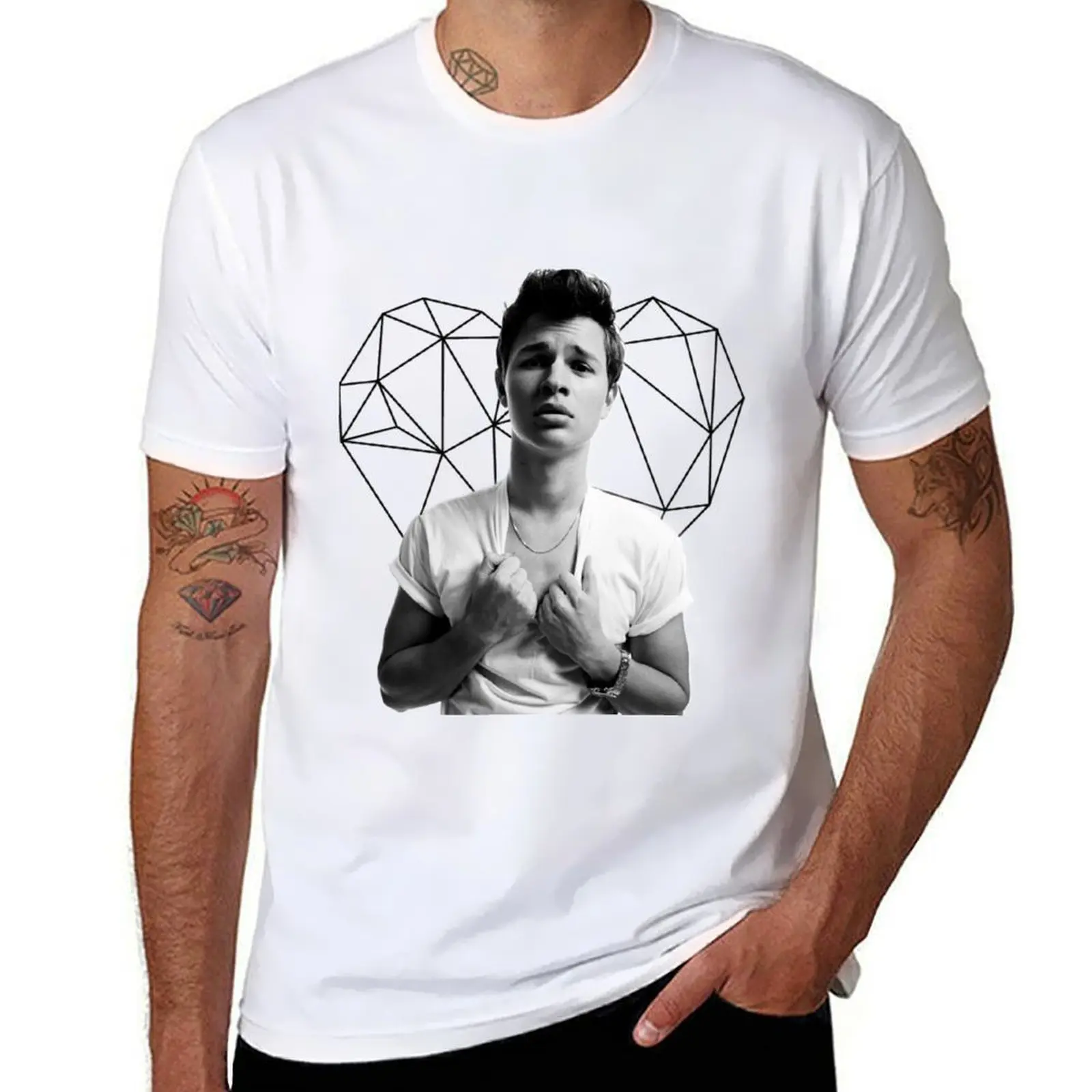 

Ansel Elgort T-Shirt t shirts for man graphic tees funny t shirts man T-Shirt