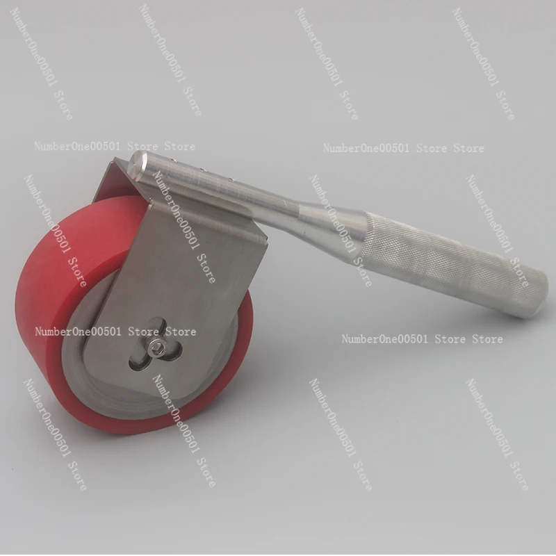 2KG Standard Manual Roller Adhesive Test Tool Adhesion Tester Rolling Wheel Industrial Hand Press Wheel