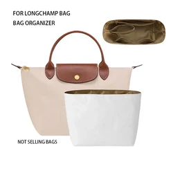 Bag Organizer For Longchamp Mini Bag Purse Waterproof Inner Liner Bags Insert Dupont Paper Storage Divider Bags Middle Bag