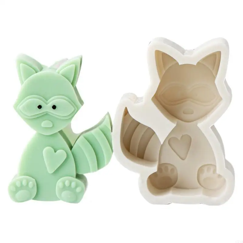 Silicone Soap Mold Moulds Cartoon Animal Silicone Mold Crafts Molds Suitable for Making