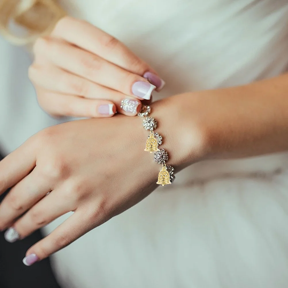 

12Pcs Copper Small Bell Charms Pendant DIY Jewelry Accessories Bracelets Necklace Craft Bells Hanging Decoration