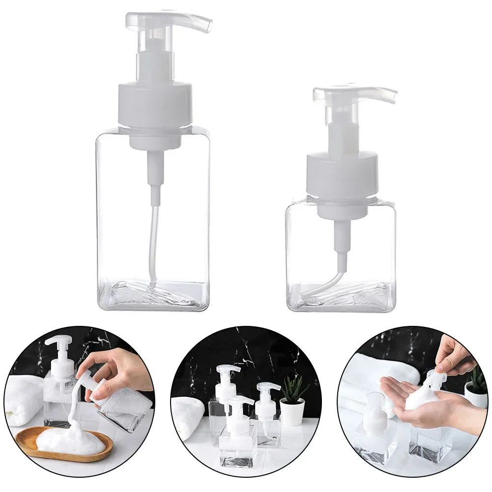 

Foam Bottle Empty Plastic Foaming Hand Soap Dispenser Foam Pump Bottle For Bathroom Kitchen Refillable Lotion Shampoo Dispenser