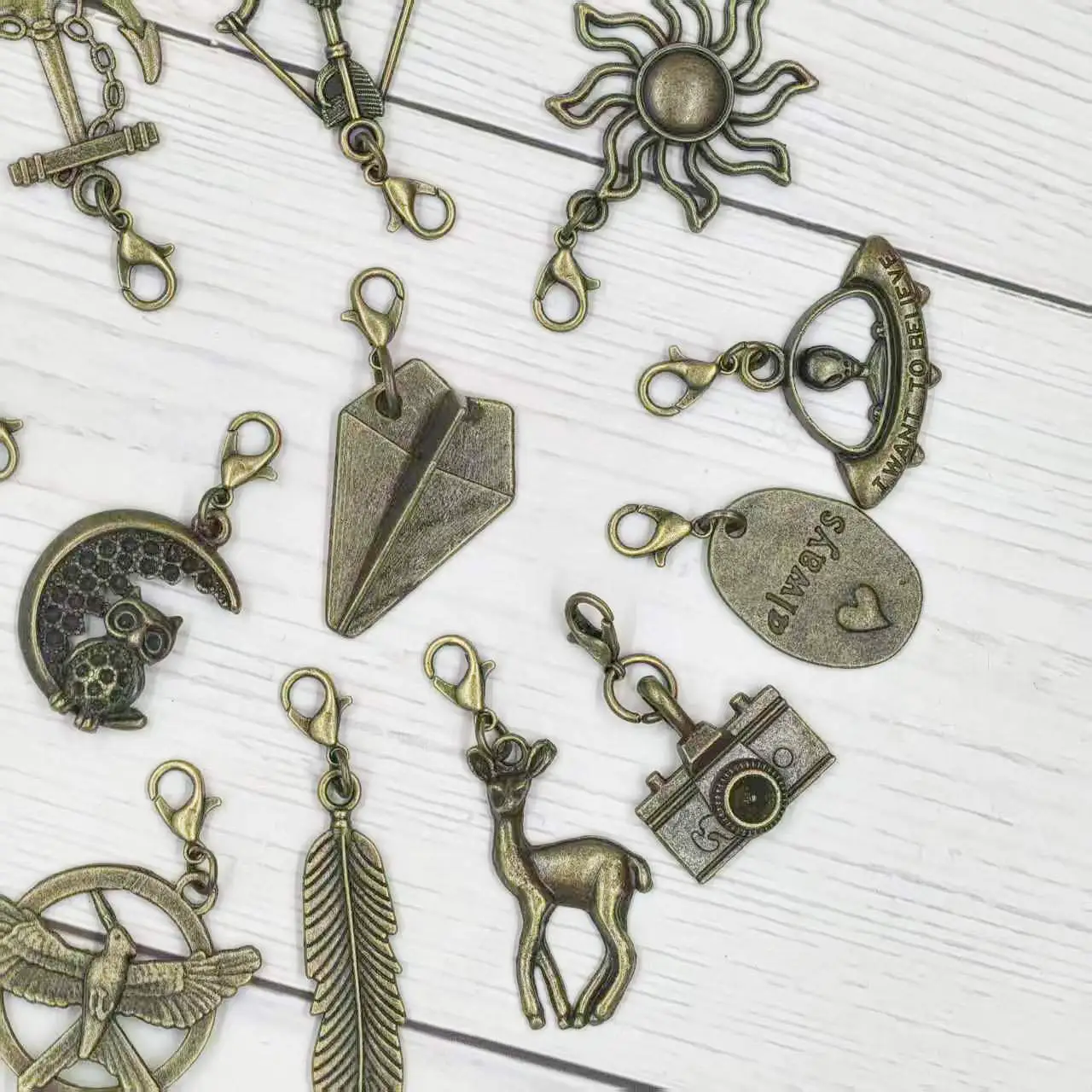 

50 шт. смешанные случайные новые подвески-подвески, ожерелье, висячие 30-60 мм длинные DIY ремесла, ювелирные аксессуары, принадлежности ручной работы, материал, сумка